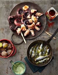 Pulpo Mit Paprika Rezept Rezepte Sardinen Rezept Essen