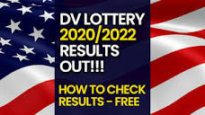 DV LOTTERY 2022: How To Check DV LOTTERY/AMERICAN LOTTERY 2020 ...