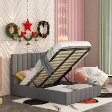 Hydraulic Lift Storage Bed Top Twin