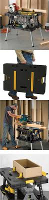 Keter Folding Work Table With Two Adjustable Clamps 1 000 Lb Capacity Model 17182239 Keter Folding Work Table Diy Woodworking Woodworking