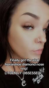Horseshoe Diamond Nose Ring: The 7mm Style You Need