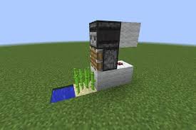 Minecraft Compact Auto Zuckerrohrfarm Auto Compact Minecraft Minecraftredstone Zucker Minecraftbuildin Minecraft Tipps Minecraft Bauplane Minecraft