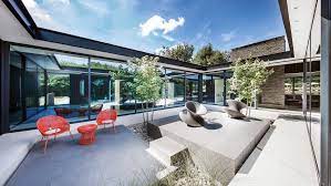 The house with courtyard is organized on two floors. Internal Courtyards The Hottest Trend In Modern Architecture Home The Sunday Times