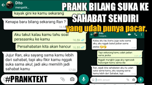 Jika anda mencari cara sadap whatsapp pacar yang lagi ldr tanpa aplikasi , bisa deh menggunakan cara ini. Prank Chat Pacar Biar Marah Malah Marah Beneran Youtube