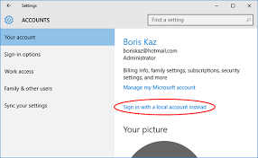 Save any work you have open before you begin switching to a windows local account. How To Switch To Local Account From Microsoft Account With Without Login Password Recovery