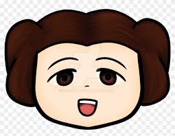 Even thin hair can work! Chibi Princess Leia By Digimoe Princess Leia Hair Cartoon Free Transparent Png Clipart Images Download