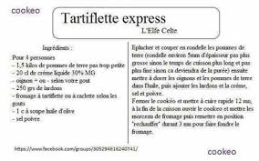 Tartiflette Express Tartiflette Express Tartiflette Cookeo Recette