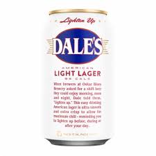 Oskar Blues Dale's American Light Lager, 15 cans