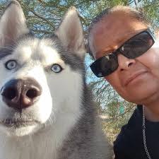 Adopted husky's favorite activities with family