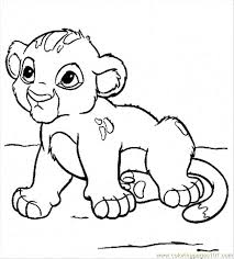 The spruce / ashley deleon nicole these free pumpkin coloring pages will be sna. Lion Cub Coloring Pages Coloring Home
