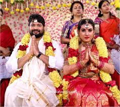 Archana Shastry And Jagadeesh Wedding Photos South India Fashion Half Saree Designs Wedding Photos Saree Designs