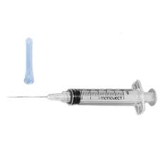 A 20 gauge syringe is smaller than a 16 gauge syringe, for example. 6 Ml Syringe And Needle By Kendall Monoject Safety Syringe 1181621100 8881516051 8881516135 8881566015 881566023 Syringe Needles