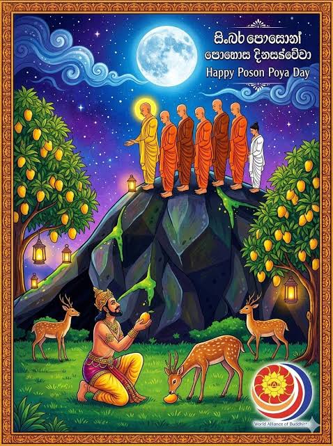 Today, we commemorate the arrival of Buddhism in Sri Lanka, when Arahat Mahinda Thero first introduced the Dhamma to King Devanampiyatissa at Mihintale in 236 BC—a moment that shaped our spiritual and