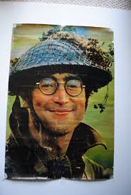 Collectible Vintage 60s Original , Large Poster of John Lennon From the  Film How I Won the War,1967.