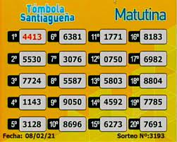 Toda la informacion de santiago del estero, argentina y el mundo actualizada. Tombola Santiaguena Los Numeros De Este Lunes 8 De Febrero El Liberal Movil