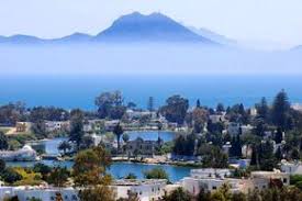 Tunisie Cote Mer La Baie De Tunis Vue De Carthage Tunesien