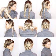 The style is also great for long hair with highlights and lowlights, as it brings out dimension. Easy Updos To Look Effortlessly Chic Thefashiontamer Com