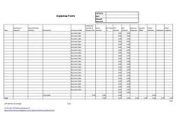 Free Excel Business Expense Template Bookkeeping Templates Business Expense Accounting Basics