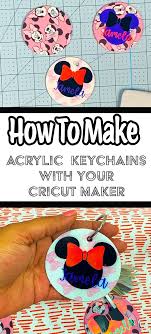 Acrylic ornaments and keychains are so popular right now and for good reason. Pin On Vinyl Crafts