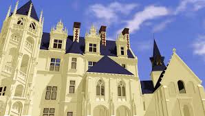 Cour Du Chateau D Amboise Amboise Chateau Architecture Sketch