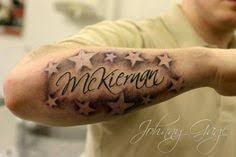 This can be used as a couple tattoo, having your names together in a shape of a heart. 70 Name Tattoos For Men Ideas Names Tattoos For Men Name Tattoos Tattoos