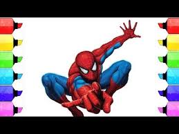 76 disegni da colorare di spider man 1 2 3 e 4 pianetabambini it con. Libro Da Colorare Spiderman Pagine Di Colorazione L Disegnare E Colorare I Bambini Youtube