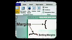 How To Change Margins In Microsoft Word 2010 Youtube
