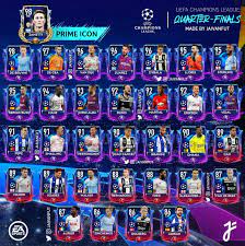 Fifa Mobile Ucl Quarter Final Players List Jaivanfut Fifa Fifa Ultimate Team Uefa Champions League