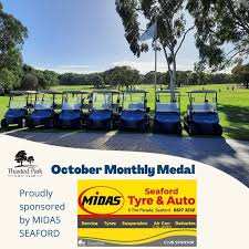 Thaxted Park Golf Club Monthly Medal Winners October 2023