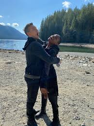 For six years, I never posted BTS photos of #The100 . Now that the series  finale has aired, I'm not worried about spoilers. Here you go... And — “May  we meet again.”