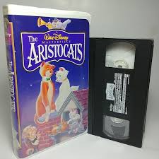 The Aristocats Walt Disney Vhs Tape 1996 Very Clean Original Clamshell Hard Case Walt Disney Movies Disney Vhs Tapes Walt Disney Pixar