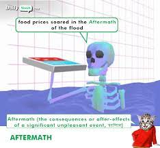 Aftermath meaning in english, aftermath definitions, synonyms of aftermath, definition of aftermath, aftermath translate in english, primary meanings of aftermath, full definitions of. Aftermath Meaning In Hindi With Picture Video Memory Trick