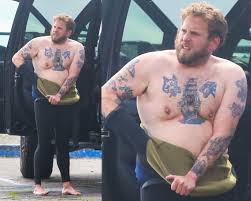 Channing showed off his muscles take a dip in the surf. A Guide To Jonah Hill S Tattoos Creeto