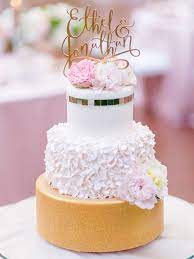 Cake & desserts the best wedding cake flavor combinations wondering what the tastiest wedding cake flavors are? Word Cake Toppers To Personalize Your Wedding Cake