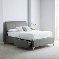 Andes Deco Upholstered Storage Bed Upholstered Beds Storage Bed Upholstered Storage