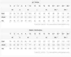 american waist size chart 2019