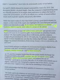 H M S Sustainability Report Hides The Unsustainable Reality Of Fast Fashion Fast Fashion Fashion Company Reality