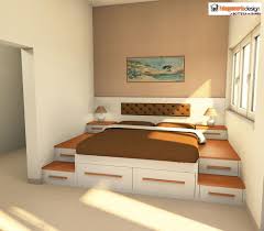 Letto contenitore matrimoniale type a01 con 4 cassetti 156x196x37 naturale rete e materasso non inclusi. Letti A Soppalco Su Misura Roma La Soluzione Per Avere Piu Spazio