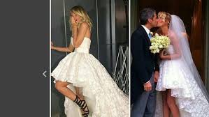 Alessia marcuzzi e francesco facchinetti al battesimo di mia. Alessia Marcuzzi Bellissima All Isola Dei Famosi 2018 Con Il Suo Abito Da Sposa Ma Le Critiche Sui Social Ci Sono Anche Stavolta Ultime Notizie Flash