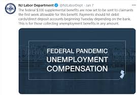 Claimants who were claiming high extended benefits may not have. New Jersey Nj Dol Enhanced Unemployment Benefit Programs 300 Fpuc Peuc And Pua Have Ended But Missing Payments And Retroactive Claim Processing Delays Continue Updates And Latest News Aving To Invest