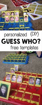 Diy Guess Who Template Free Printables People Photos Ideas Of People Photos Peoplephotos Diy Gue Board Games Diy Personalized Photo Gifts Template Free
