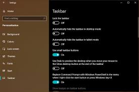 Oct 23, 2019 · the smallest task bar is the setting for small icons. How To Customize Windows 10 The Ultimate Guide For 2019