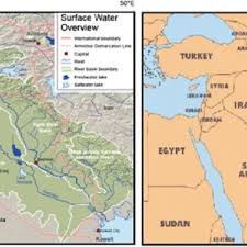 This is also near a rift lake called lake hazar, which is often referred to as the source of the tigris. Tigris And Euphrates Rivers Basins Modified From Un Escwa 16 Download Scientific Diagram