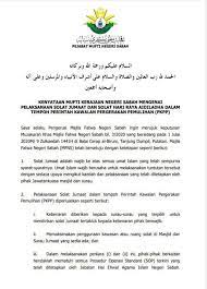 Noor mufti negeri pulau pinang pejabat mufti negeri pulau pinang, tingkat 48, komtar, 10000 pulau pinang. Kenyataan Mufti Kerajaan Negeri Sabah Berita Rtm Sabah Facebook