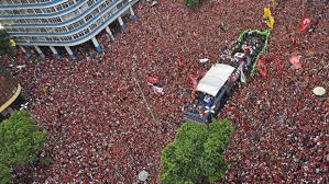 Nesta semana, o flamengo iniciará sua busca por uma vaga nas semifinais da copa libertadores. Copa Libertadores Flamengo S Heroes Celebrated At Carnival Teller Report
