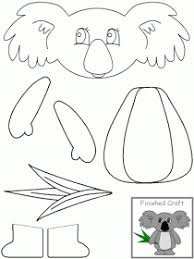 Lady Creativity Australia Day Kangaroo And Koala Craft Australia Crafts Koala Craft Kangaroo Craft