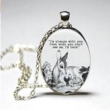 See more ideas about quotes, disney quotes, bambi quotes. Oval Bambi Mother Always With You Quote Dome Pendant Necklace Silver Or Bronze Deer Parent Fawn Friendship Buy Online In Antigua And Barbuda At Antigua Desertcart Com Productid 46461298