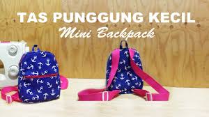 Model terbaru lagi trend saat ini model tas elizabeth terbaru asli selempang ransel tas yang diperuntukkan bagi perempuan yang ingin berpenampilan kekinian. Tas Punggung Kecil Diy Mini Backpack Youtube