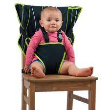 If you don't have the space for a traditional high chair (or simply don't want to deal with yet another piece of large baby gear) or travel and go out to eat a lot, the inglesina fast table chair is a great option. Amazon Com The Original Easy Seat Portable High Chair Black Quick Easy Convenient Cloth Travel High Chair Fits In Your Hand Bag So That You Can Have It With You Everywhere