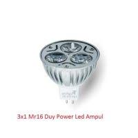 12v led ampul 3x1 mr16 16638 ampul led urunler